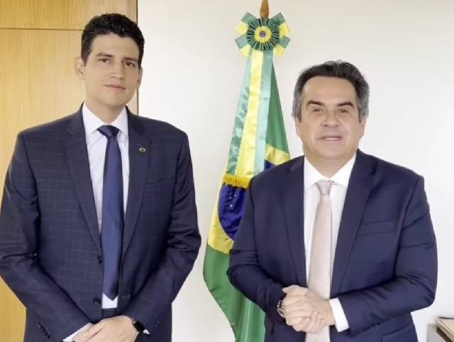 Ministros Marcelo Sampaio (Infraestrutura) e Ciro Nogvueira (Casa Civil)